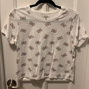 Cassette Tapes Crop Top